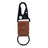 Leather-Metal Key Ring Keychain Classy Leather Bags