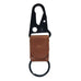 Leather-Metal Key Ring Keychain Classy Leather Bags
