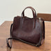 Womens Casual All-Match Tote Bag Made From Full-Grain Cowhide Leather Social Buzz eSIMs