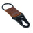 Leather-Metal Key Ring Keychain Classy Leather Bags