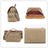 Waterproof Canvas DSLR Camera Bag Canvas Shoulder Camera Bag Messenger Bag QSM3032 RockCow Leather Studio