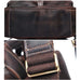Men Retro Travel Backpack Crazy Horse Leather Backpack Large Capacity Backpack B826 RockCow Leather Studio
