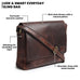 Genuine Sitka Leather Laptop Bag Classy Leather Bags