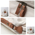 Canvas Backpack Canvas With Full Grain Leather Travel Backpack School Backpack Y8135 RockCow Leather Studio