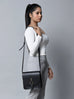 Black Elegance Crossbody Sling Bag Classy Leather Bags