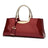 Fashionable Glossy Patent Leather Handbag for Brides Trendy Attic Store01