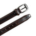 Eclipse Dark Brown Leather Belt Classy Leather Bags