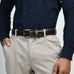 Eclipse Dark Brown Leather Belt Classy Leather Bags