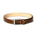 Eclipse Walnut Brown Leather Belt Classy Leather Bags