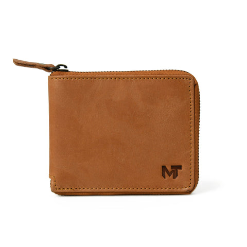 Adams Bi-Fold Wallet- Tan Brown Classy Leather Bags