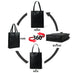 Ebony Elegance Leather Tote Classy Leather Bags