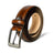 Eclipse Walnut Brown Leather Belt Classy Leather Bags