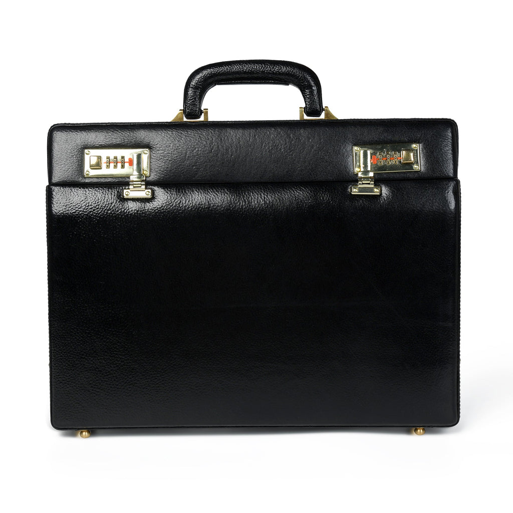 Black Office Suitcase Briefcase Classy Leather Bags