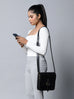 Black Elegance Crossbody Sling Bag Classy Leather Bags