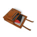 MaheTri Big Pocket- Tan Brown Classy Leather Bags