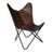 Dark Cuero Butterfly Chair Classy Leather Bags