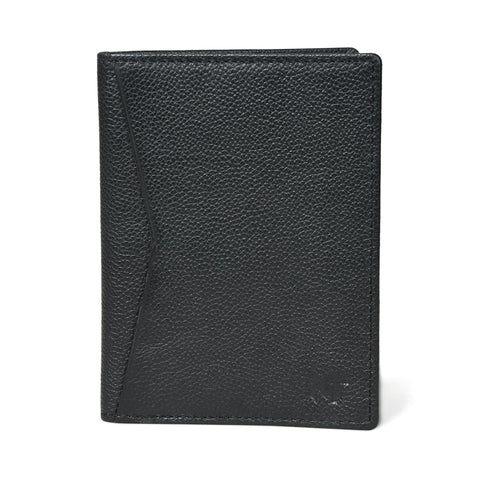 Front Pocket Black Passport Holder Classy Leather Bags