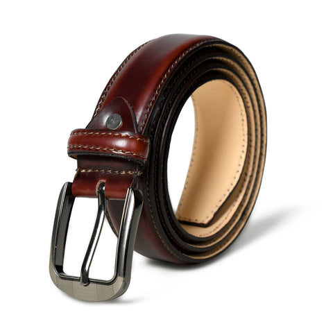 Eclipse Brown Leather Belt Classy Leather Bags