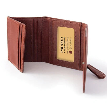 Osgoode Marley RFID Trifold Leather Mini Wallet 1254 Osgoode Marley