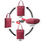 Maroon Leather Tote Bag Classy Leather Bags
