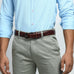 Eclipse Brown Leather Belt Classy Leather Bags