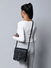 Black Elegance Crossbody Sling Bag Classy Leather Bags