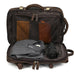 Full Grain Leather Travel Backpack Mens Large Leather Backpack Laptop Backpack Convertible Handbag RockCow Leather Studio