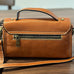 Genuine Leather Satchel handbags, Mini Leather Crossbody Bag with Removable Strap, Vintage Leather City Bag RockCow Leather Studio