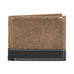 Contrast Bifold Men's Wallet Classy Leather Bags