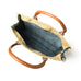 Beige Boho Chic Canvas Bag Classy Leather Bags