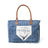 Denim Boho Chic Canvas Shoulder Bag Classy Leather Bags