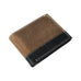 Contrast Bifold Men's Wallet Classy Leather Bags