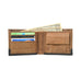 Contrast Bifold Men's Wallet Classy Leather Bags