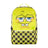 SpongeBob SquarePants Yellow Check Big Face Backpack Ful Luggage