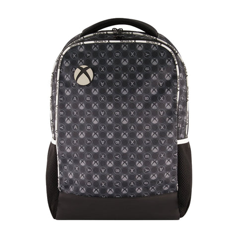 Xbox Black Geome Backpack Ful Luggage