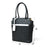 Midnight Elegance Noir Shopper Tote Classy Leather Bags