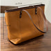 Large Capacity Leather Tote Bag, Leather Travel Tote Bag for Women, Full Grain Leather Shoulder Bag for Work RockCow Leather Studio