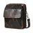Enzo Brown Side Messenger Classy Leather Bags