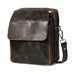 Enzo Brown Side Messenger Classy Leather Bags