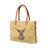 Nordic Charm Canvas Shoulder Tote Bag Classy Leather Bags