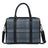 The Madison Plaid Briefcase Classy Leather Bags