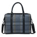 The Madison Plaid Briefcase Classy Leather Bags