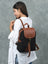 The Mini Bailey Canvas Classy Leather Bags