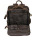 Full Grain Leather Travel Backpack Mens Large Leather Backpack Laptop Backpack Convertible Handbag RockCow Leather Studio