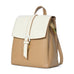 Claire Women's Backpack - Beige Classy Leather Bags