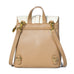 Claire Women's Backpack - Beige Classy Leather Bags