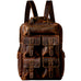 17" Retro Leather Laptop Travel Backpack, Full Grain Leather Backpack for School, Christmas gifts RockCow Leather Studio