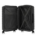 IZOD Phantom Lightweight Expandable ABS 3 Piece Luggage Set - 20", 24", and 28" Sizes with 360° Dual Spinning Wheels and Combo Lock