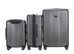 IZOD ISLA 3-Piece Luggage Set – Lightweight ABS Hard Shell Suitcases with 360° Spinner Wheels, Telescopic Handle & Expandable Design (28”/24”/20”)