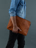 Zento Laptop Sleeve - Tan Brown Classy Leather Bags